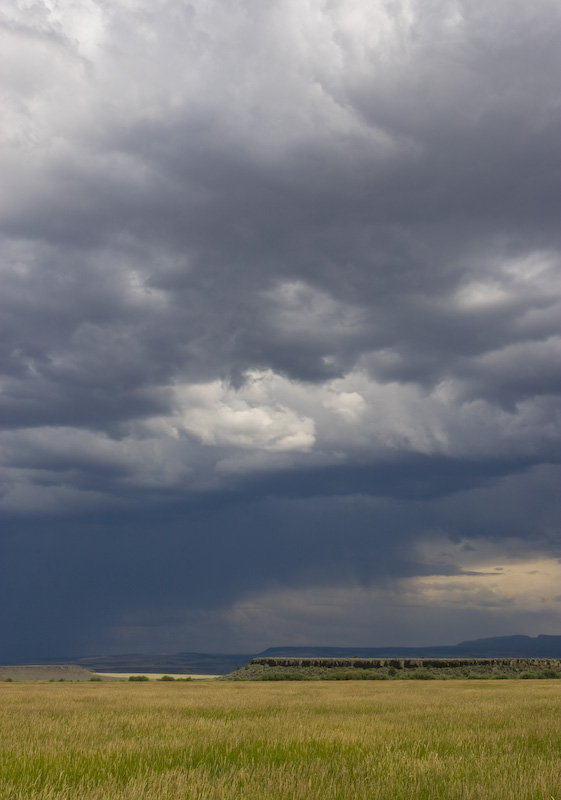 Storm Cloud Over High Desert